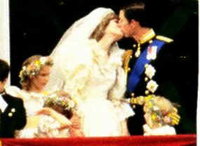 The marriage kiss!
