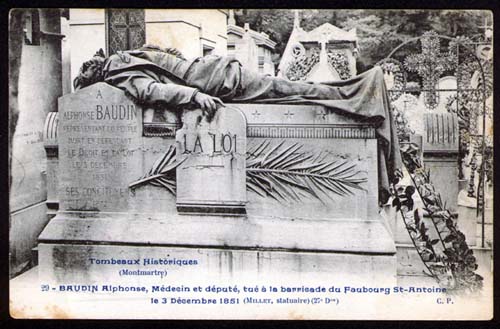 Grafmonument van Baudin (Montmartre)