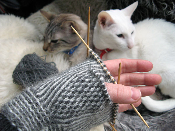 Twined Knitting - Stripes