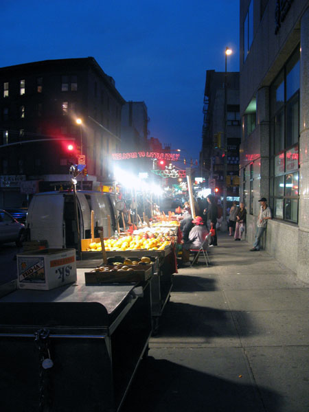 New York 2008 - China Town by night