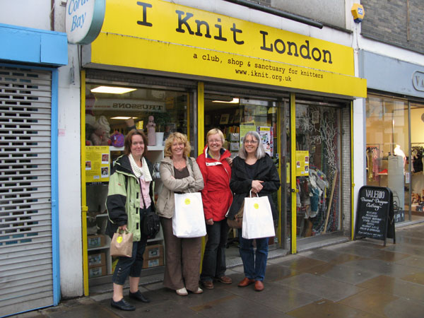 Wool shops London 2008
