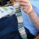 Twined Knitting in Dalarna Sweden